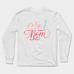 best knitting mom ever mom is love.. Long Sleeve T-Shirt